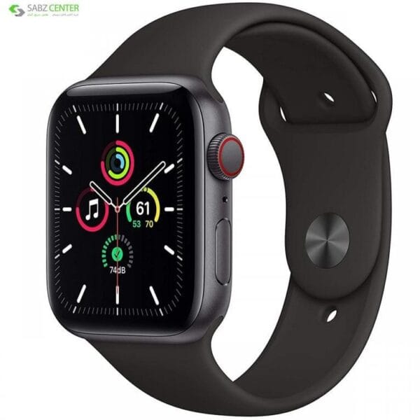 ساعت هوشمند اپل مدل SE 2023 Aluminum Case 44mm رنگ مشکی