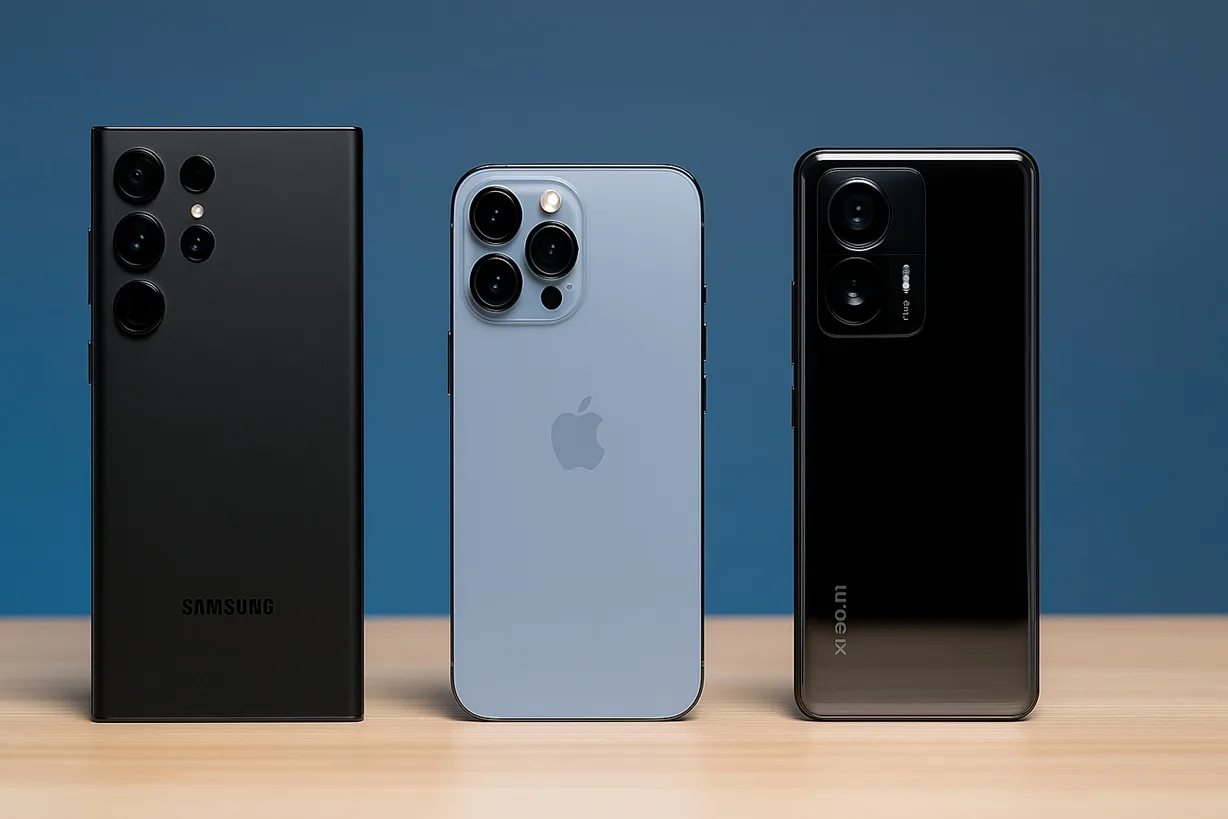 سامسونگ، شیائومی یا اپل؟ راهنمای جامع انتخاب پرچمدار موبایل (بودجه 50–150 میلیون)